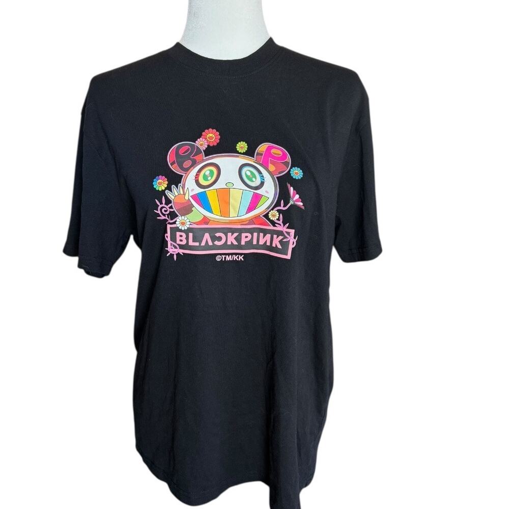 BLACKPINK x Takashi Murakami NTWRK Collab Graphic T-Shirt Small 2023 Black